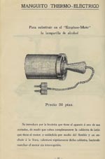 Phonographe avec un moteur  air chaud